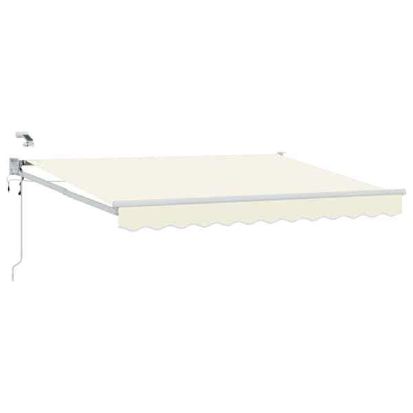 vidaXL Elektriline L&uuml;kandvarikatus cream 2,5 x 2 m