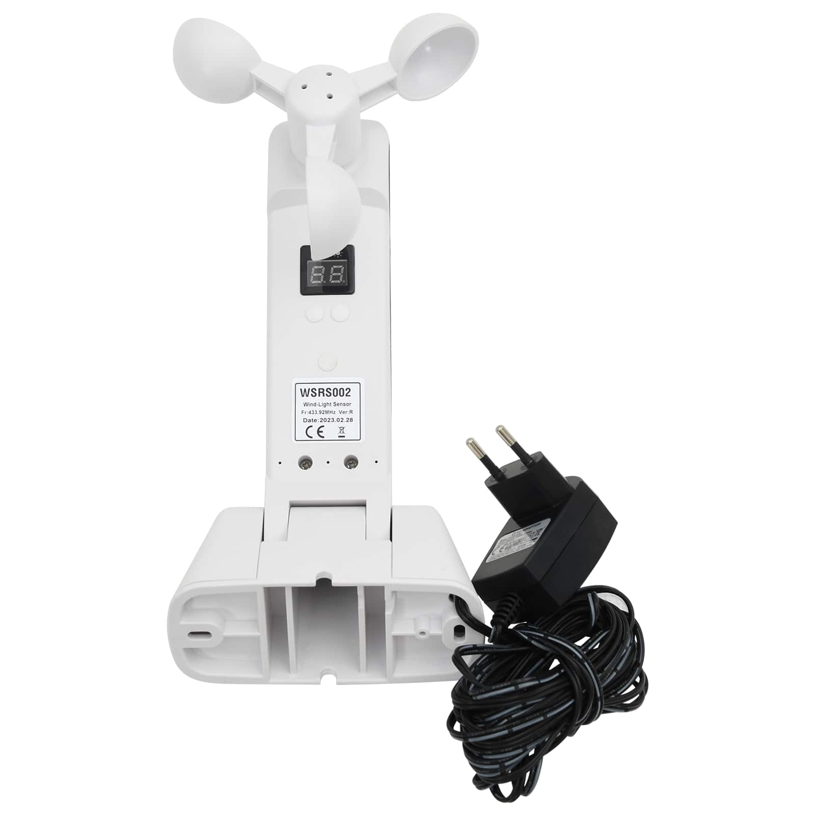 Elektrisch zonnescherm met Wit 4,5 × 3 m Aluminium image 8