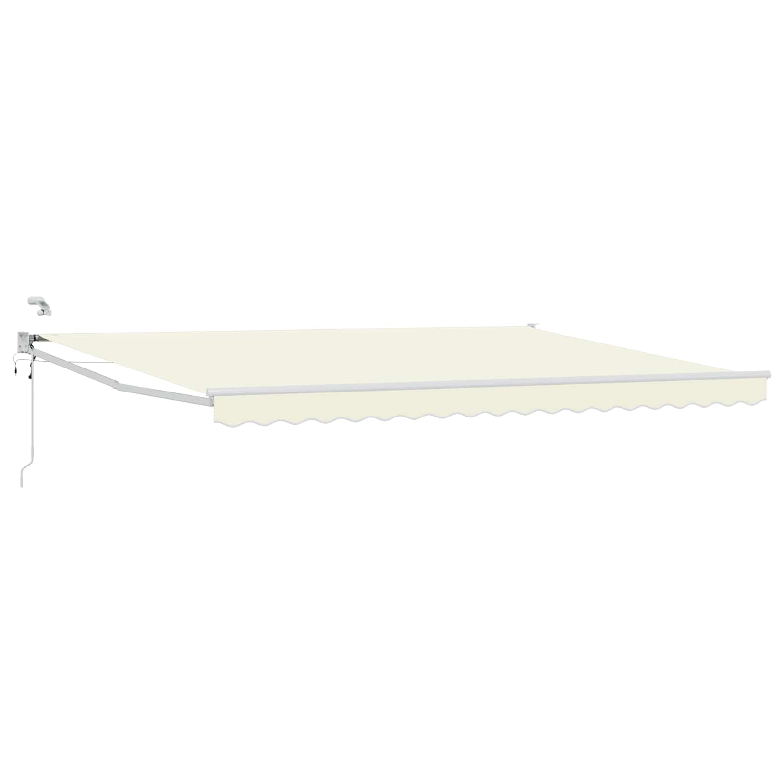 Elektrisch Uittrekbaar Zonnescherm Crème 5 x 3 m image 1