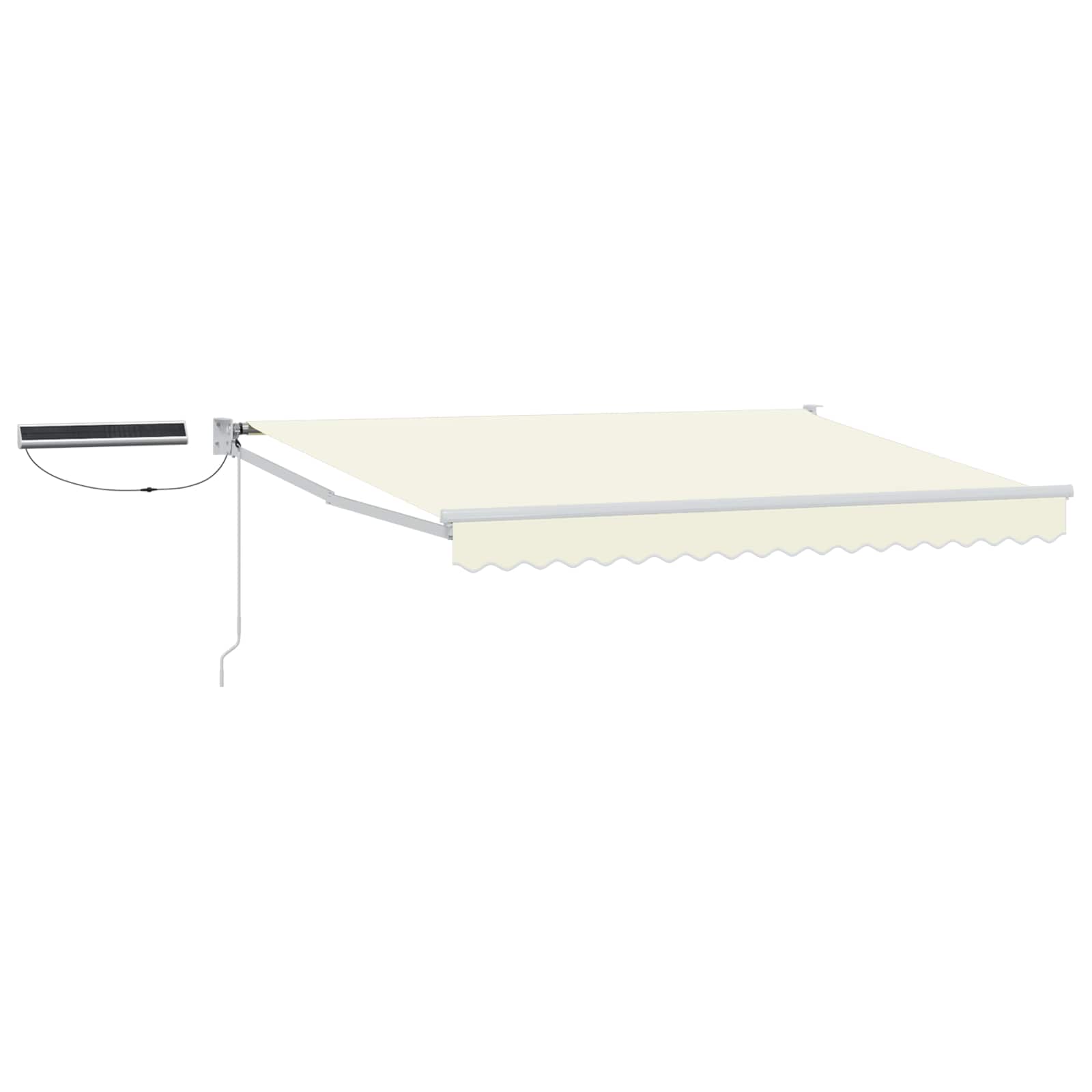 Elektrisch Uittrekbaar Zonnescherm Crème 3 x 2,5 m image 1