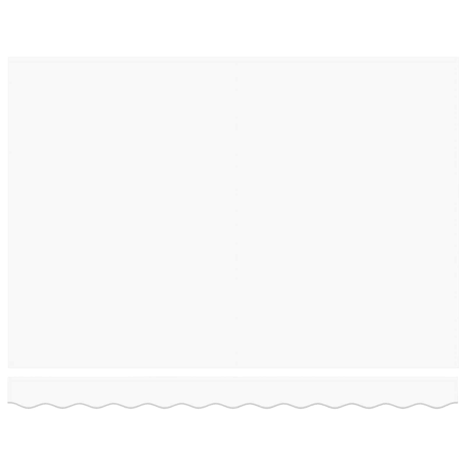 Elektrisch zonnescherm Wit 3 x 2,5 m Aluminium image 5