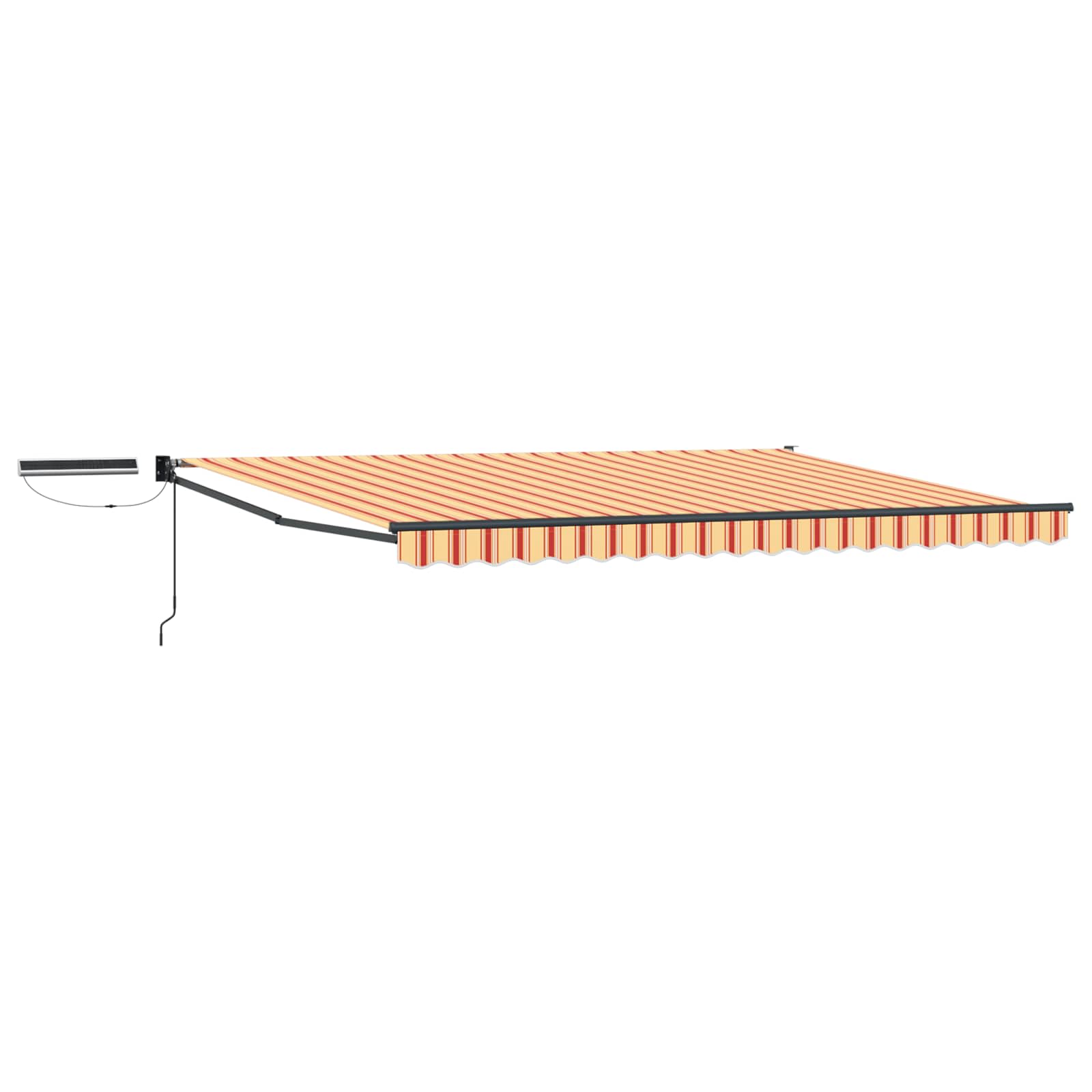 Elektrisch Uittrekbaar Zonnescherm Multikleur 4 x 2 m image 2