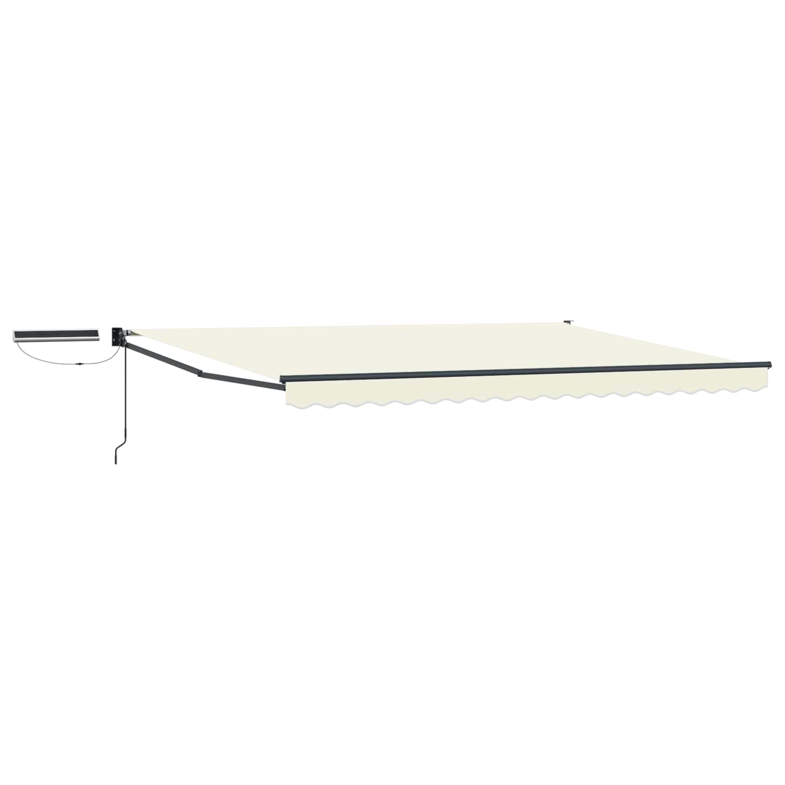 Elektrisch Uittrekbaar Zonnescherm Crème 4,5 × 3 m image 1