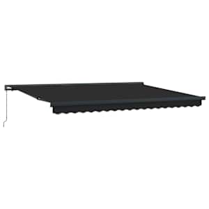 Kokkuvolditav varikatus Antratsiit ja hall 400 &times; 300 cm