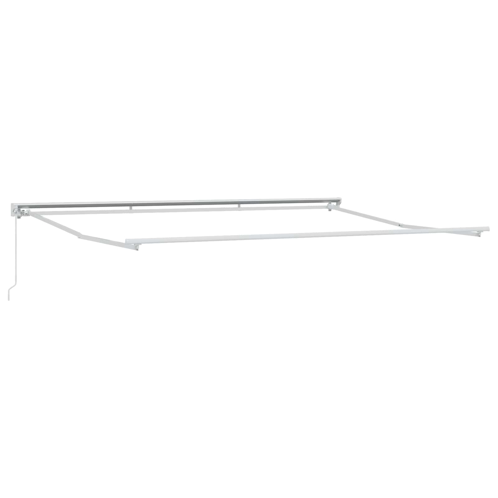 Handmatig uitschuifbare luifel Beige 4,5 × 3,5 m image 2