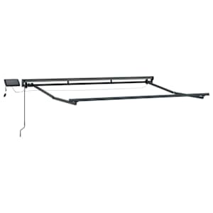 Manuální rám markýzy s LED Béžová a Antracit 3,5 x 2 m - obrázek 2