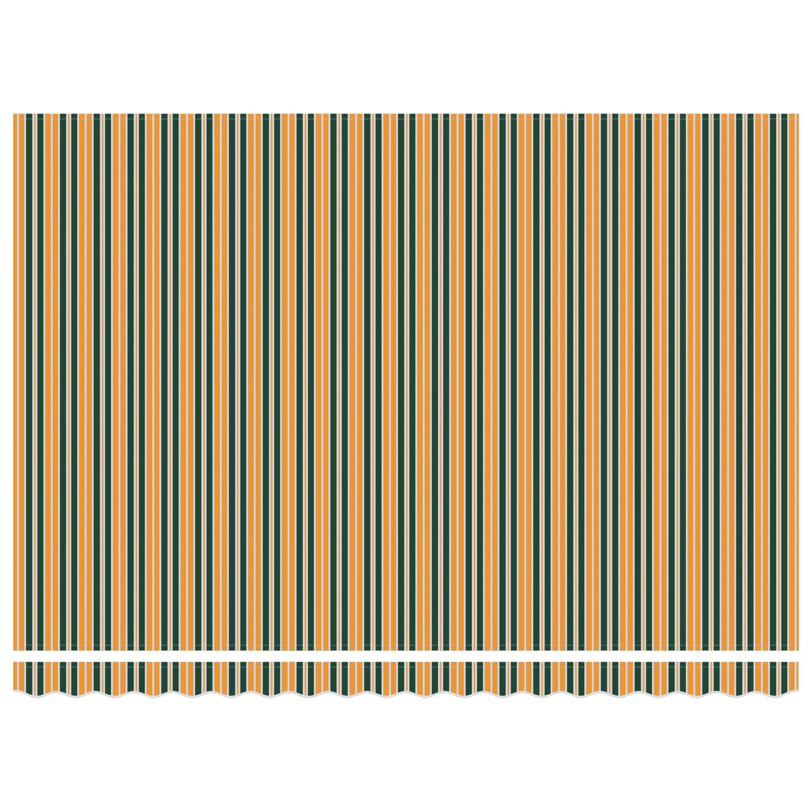 Elektrisch Uittrekbaar Zonnescherm Groen en Geel 4 × 3,5 m image 6