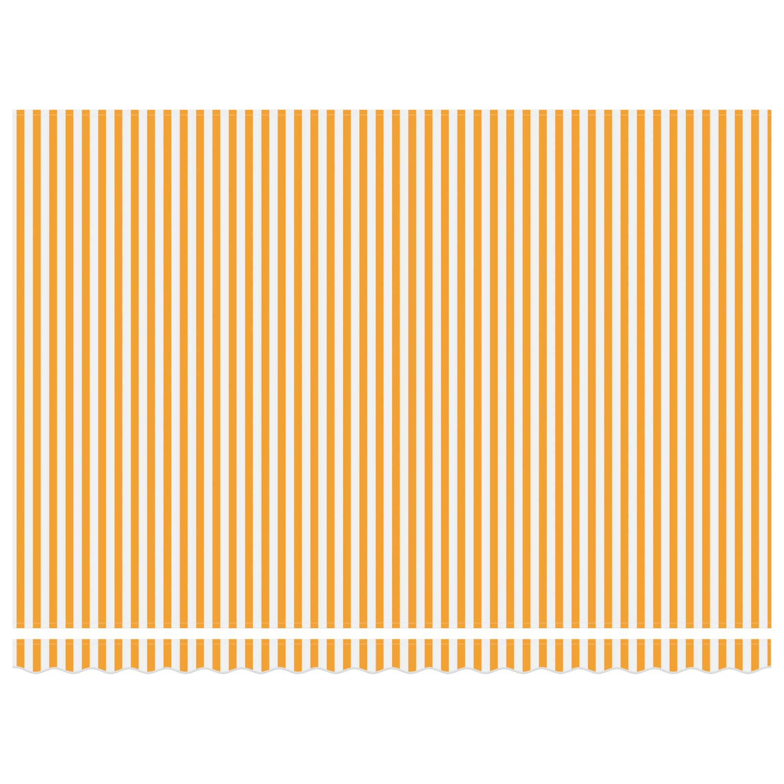 Elektrisch Uittrekbaar Zonnescherm Geel en Wit 4,5 × 3 m image 6