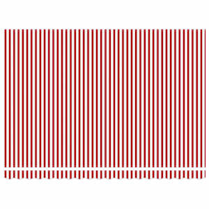 Elektrická Retrakční markýza Červená a Bílá 5 x 3 m - obrázek 8