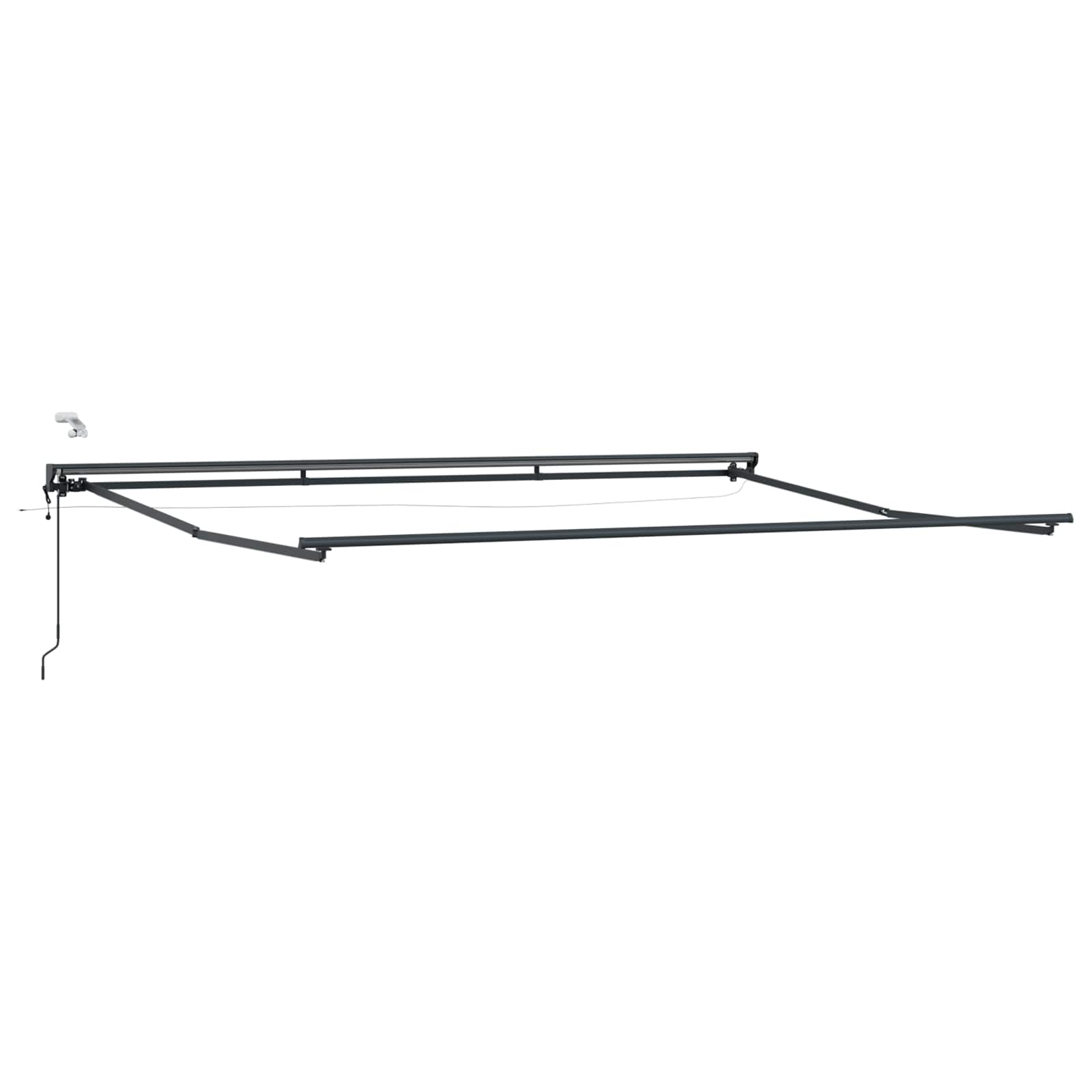 Elektrická Retrakční markýza Bílý 4,5 × 3,5 m - obrázek 4