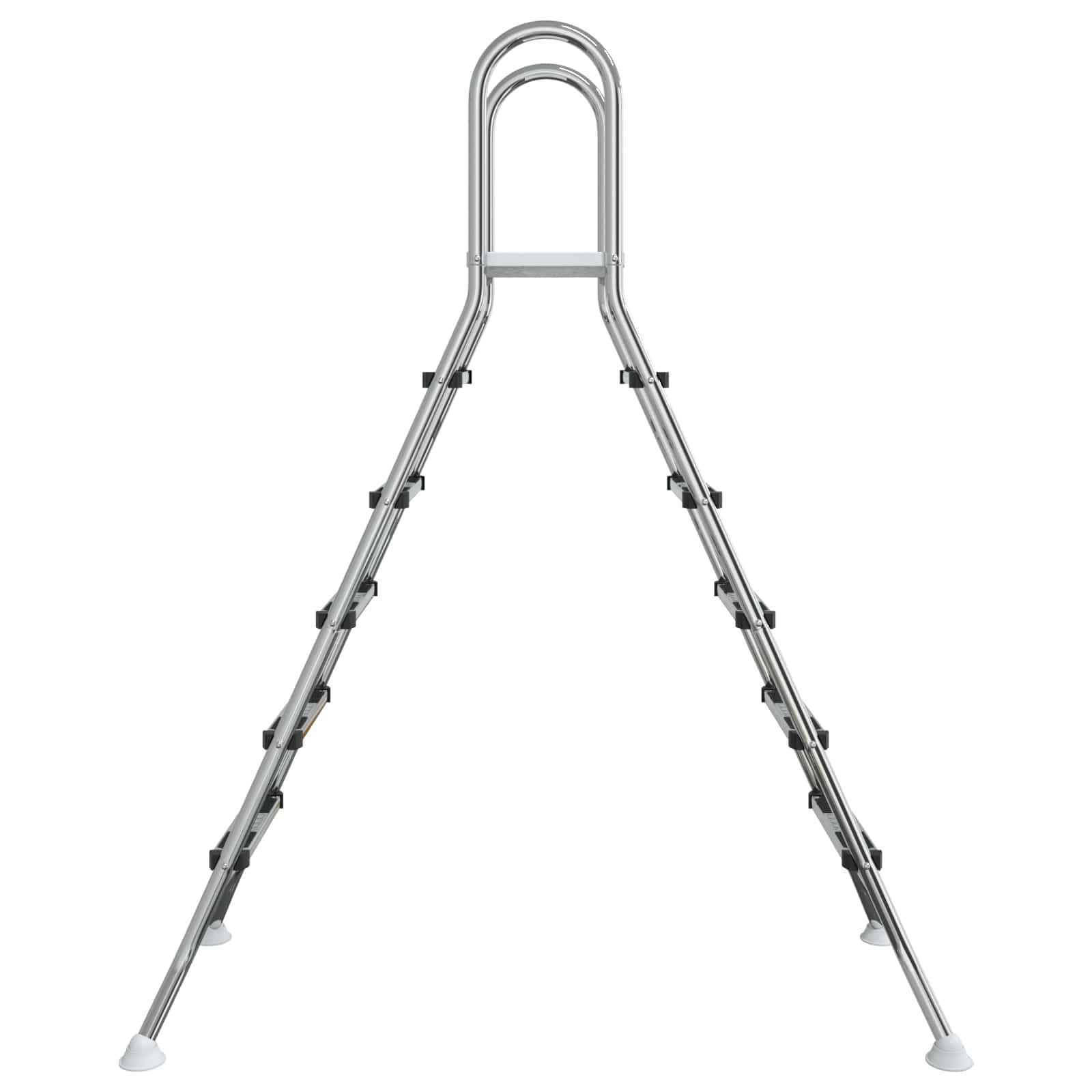 Ladder voor bovengronds zwembad 224 x 175 cm 5-traps image 4