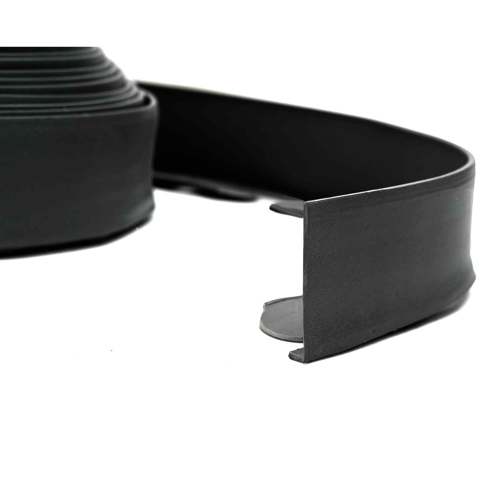 Ограничители за тревни площи Черен 3000 x 4 x 5 см Пластмаса - Image 5