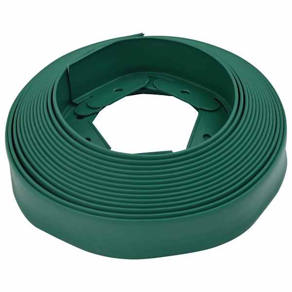 vidaXL Murukatted Roheline 1000 x 4 x 5 cm Plastmass