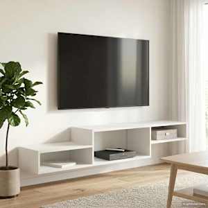 Stenska TV omarica Montaža za steno Star les 150 x 28 x 26 cm
