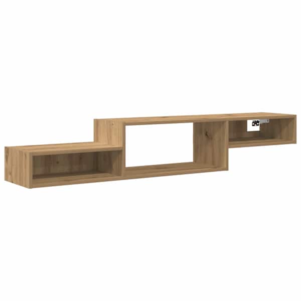 vidaXL Seinale paigaldatav TV kapp Seinale kinnitav Artisan tamm