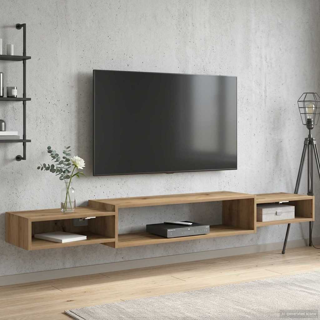 vidaXL Sistem de TV montat pe perete Montare pe perete