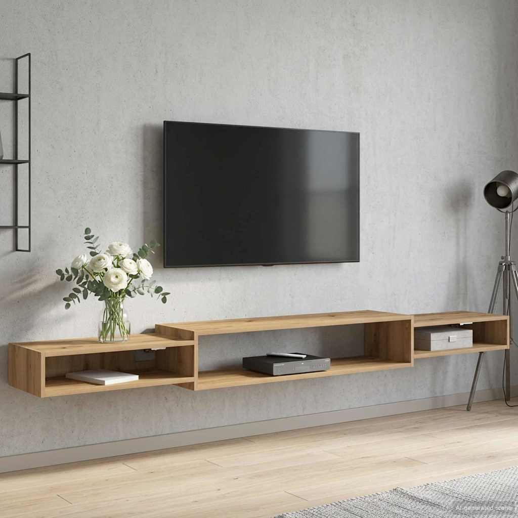 vidaXL Sistem de TV montat pe perete Montare pe perete