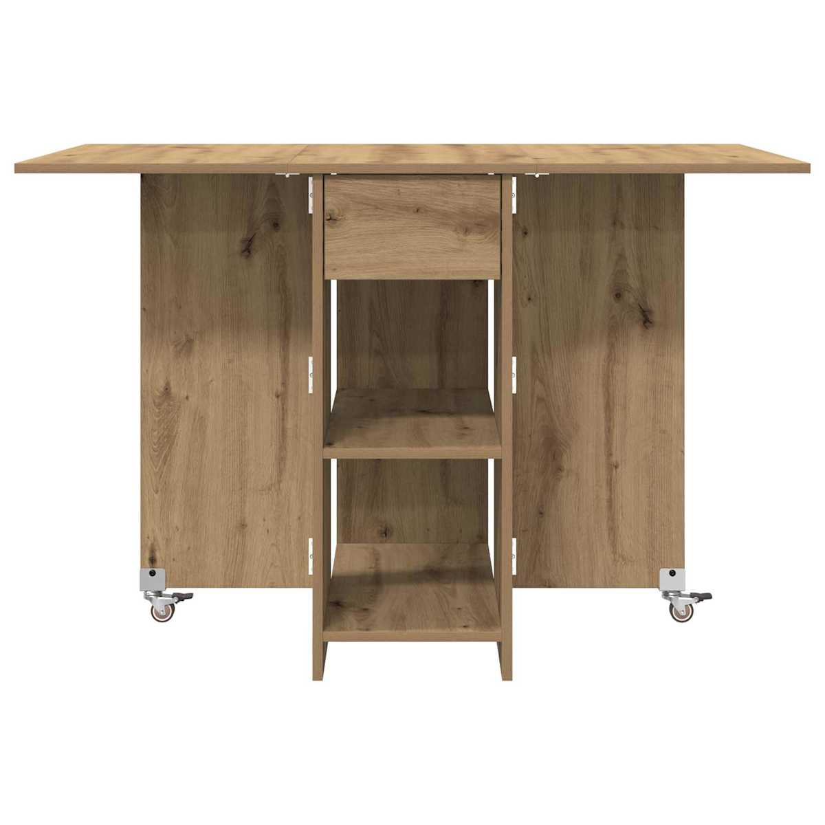 Spisebord 115 x 70 x 75 cm Konstrueret træ - Billede 6