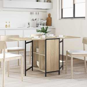 Jedilna miza 144 x 60 x 75 cm Inženirski les Sonoma hrast