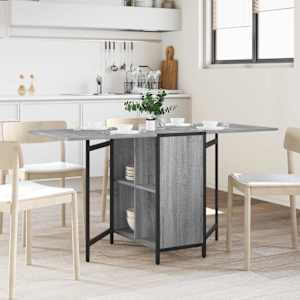 Jedilna miza 144 x 60 x 75 cm Inženirski les Siva Sonoma