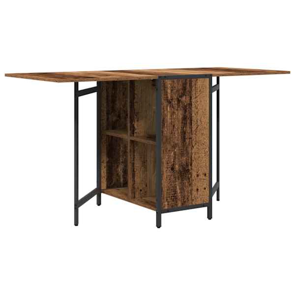 vidaXL S&ouml;&ouml;gilaud 144 x 60 x 75 cm Tehispuit Vana puit Ristk&uuml;lik