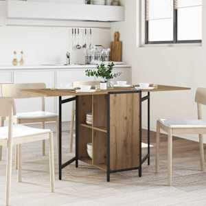 Jedilna miza 144 x 60 x 75 cm Inženirski les Artisan hrast