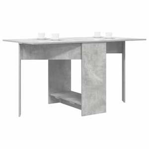 Jídelní stůl 138 x 70 x 73,5 cm Kompozitní dřevo Betonově šedá - obrázek 3