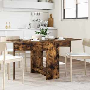 Jedilna miza 138 x 70 x 73,5 cm Inženirski les Dimljen hrast