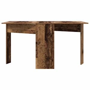 Jídelní stůl 138 x 70 x 73,5 cm Kompozitní dřevo Staré dřevo - obrázek 5