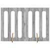 vidaXL Volditav lemmikloomade aed 2 tk Hall Sonoma 100,5 x 38 x 70 cm