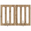 vidaXL Volditav lemmikloomade aed 2 tk Artisan tamm 100,5 x 38 x 70 cm