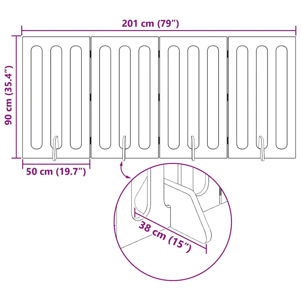 Foldbar hundegård - Billede 10