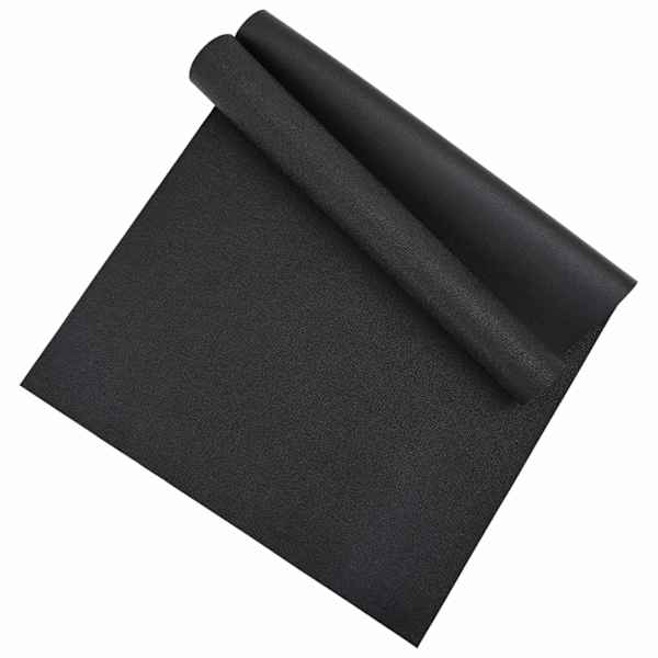 vidaXL Spordi kaitsemat Must 150 x 75 x 0,6 cm K&otilde;rge tihedusega PVC