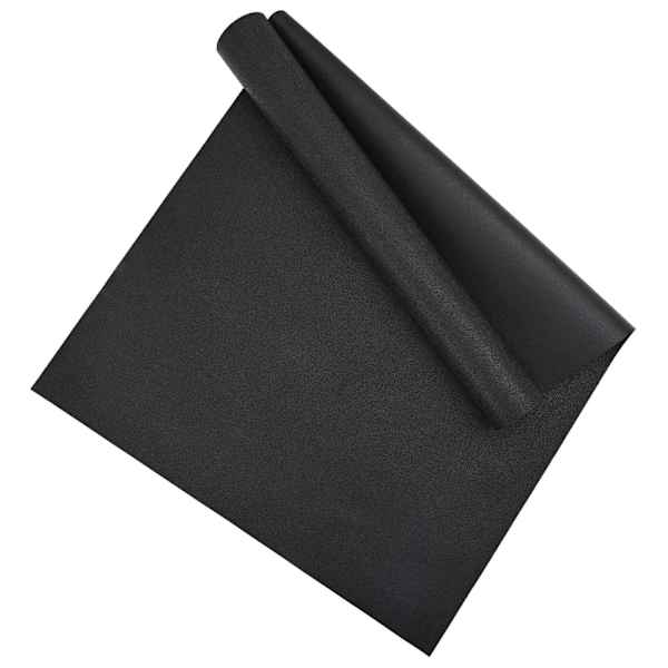 vidaXL Spordi kaitsemat Must 180 x 75 x 0,6 cm K&otilde;rge tihedusega PVC