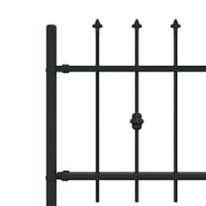 Spike plot Černá 200 x 130 cm Práškově lakovaná ocel - obrázek 5