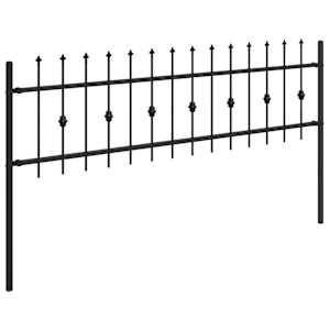 Spike plot Černá 200 x 130 cm Práškově lakovaná ocel - obrázek 4