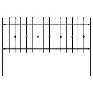 Spike plot Černá 200 x 130 cm Práškově lakovaná ocel - obrázek 2