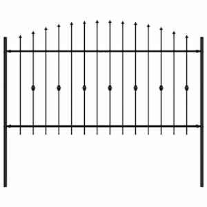 Spike plot Černá 200 x 150 cm Práškově lakovaná ocel - obrázek 2
