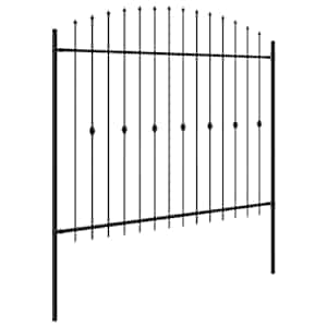 Spike plot Černá 200 x 200 cm Práškově lakovaná ocel - obrázek 4