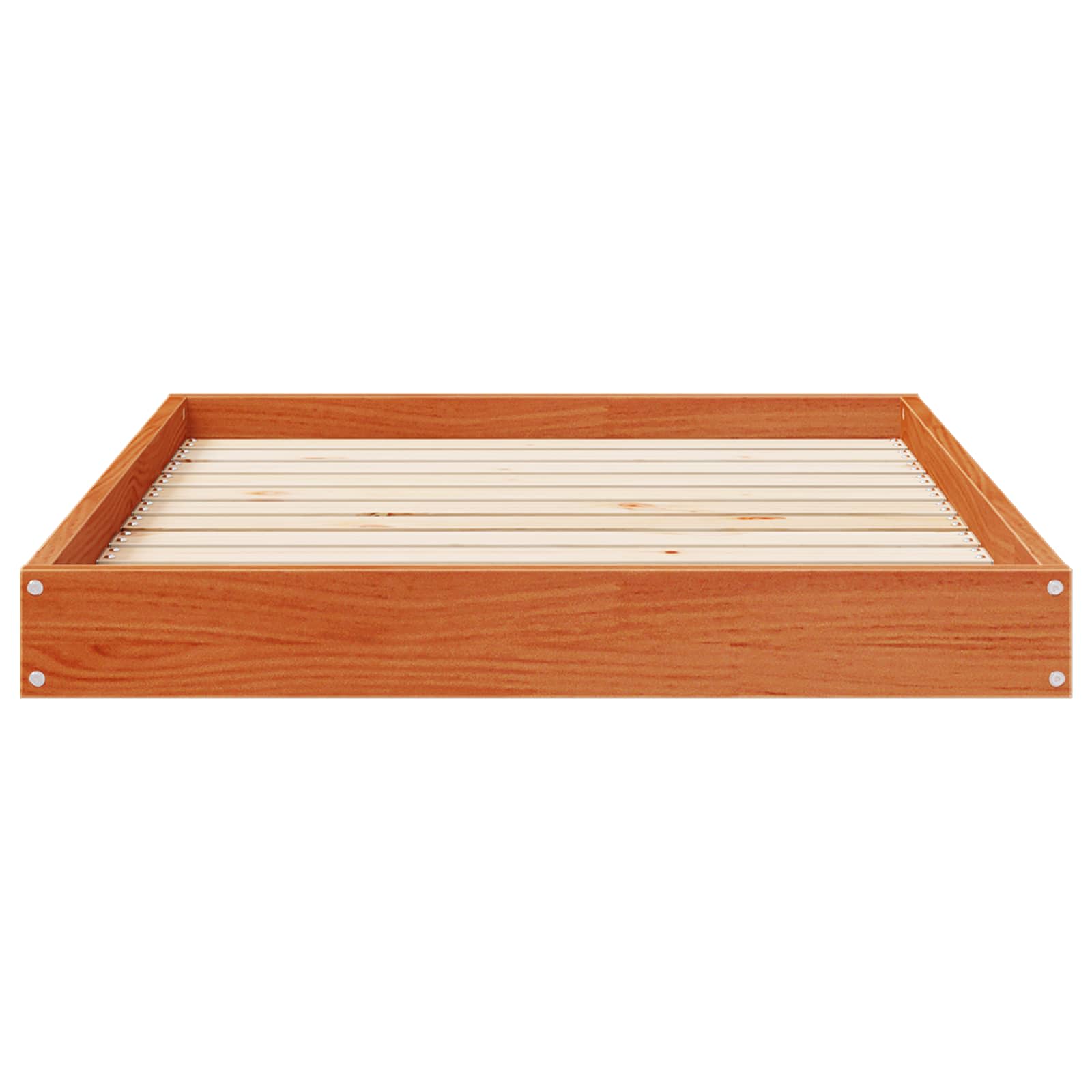Hondenbed Wasbruin 101,5 x 74 x 9 cm Massief Vurenhout image 6
