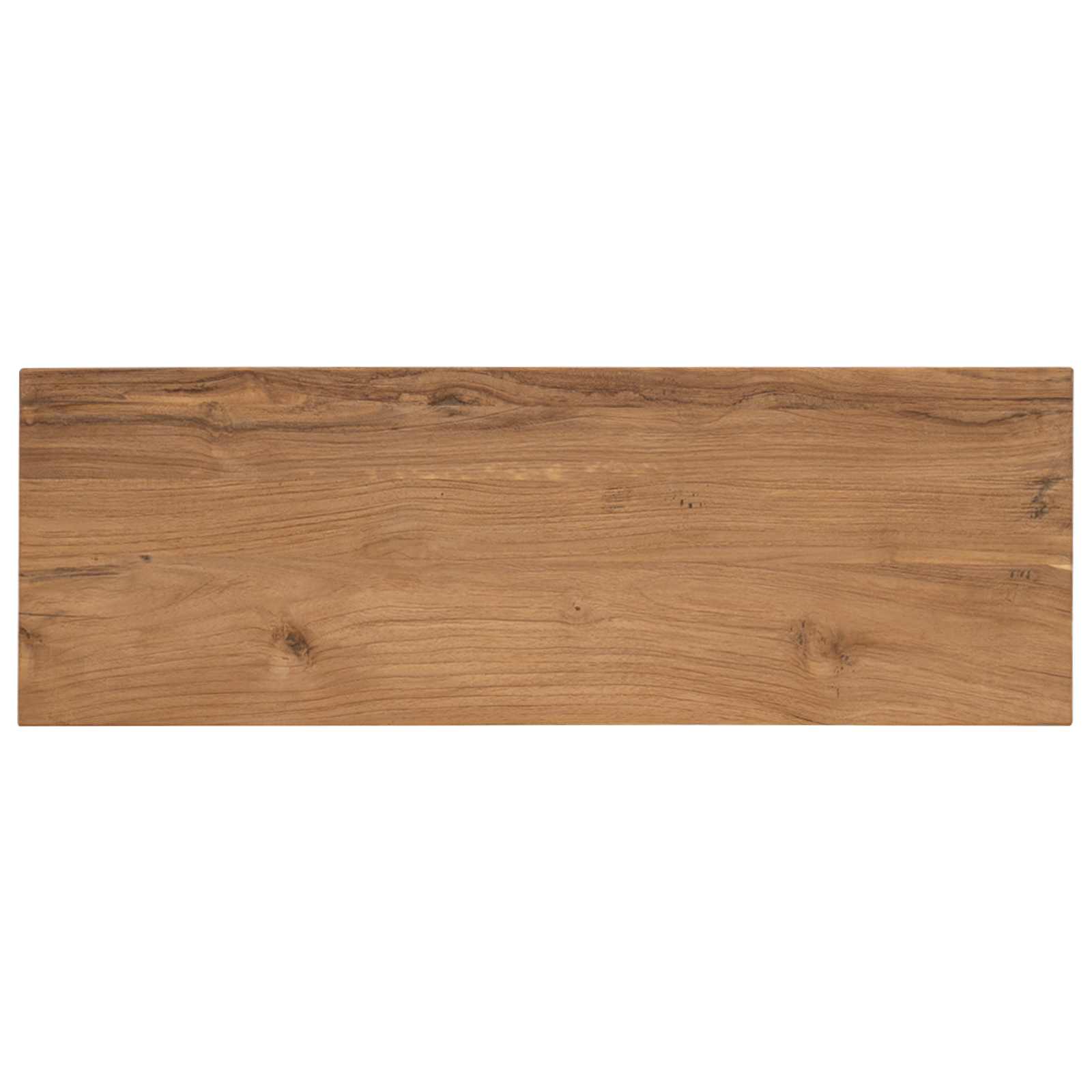 Wandtafel Naturel 90 x 30 x 80 cm Massief Teakhout image 5