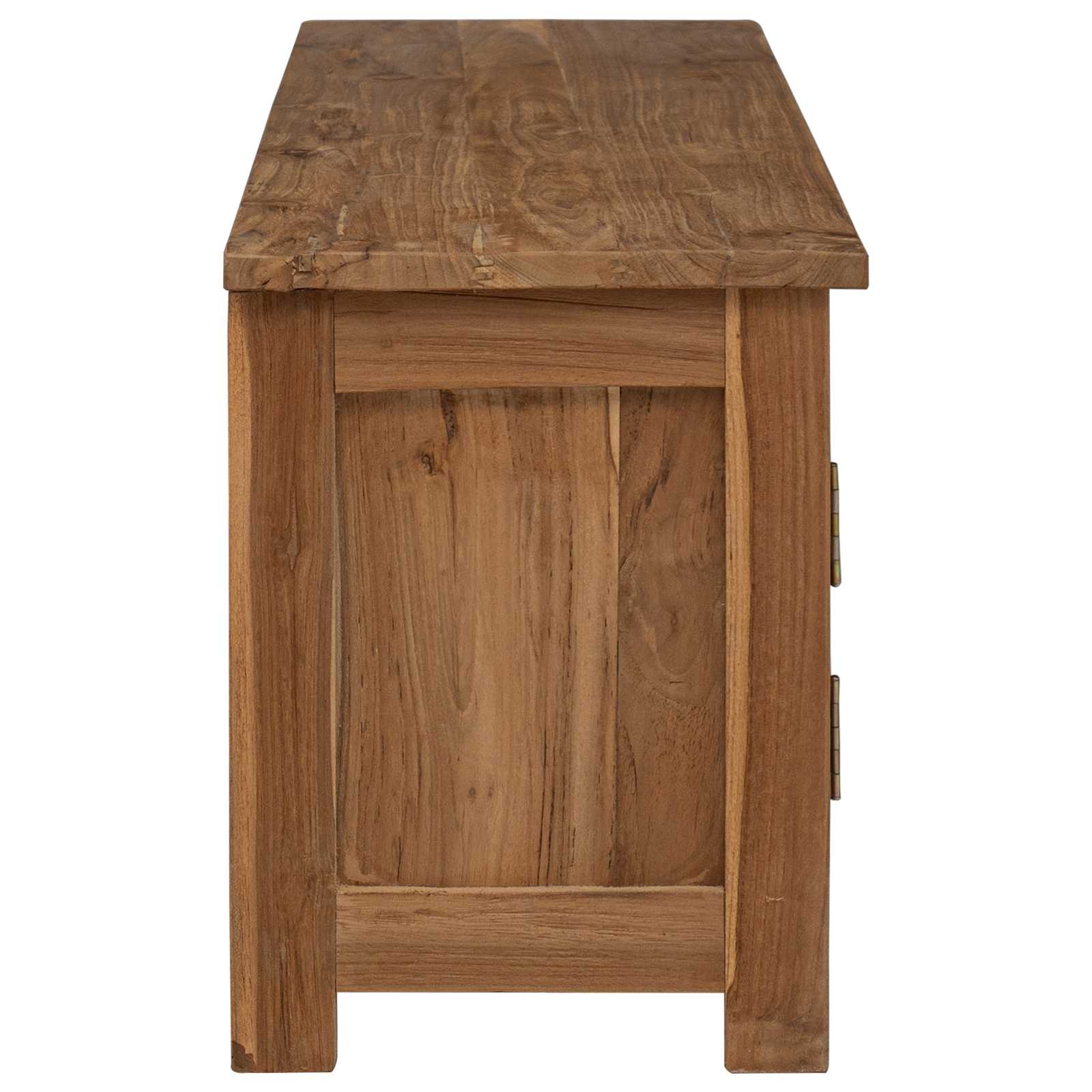 Tv-meubel 110 x 30 x 40 cm Naturel Massief Teakhout image 4
