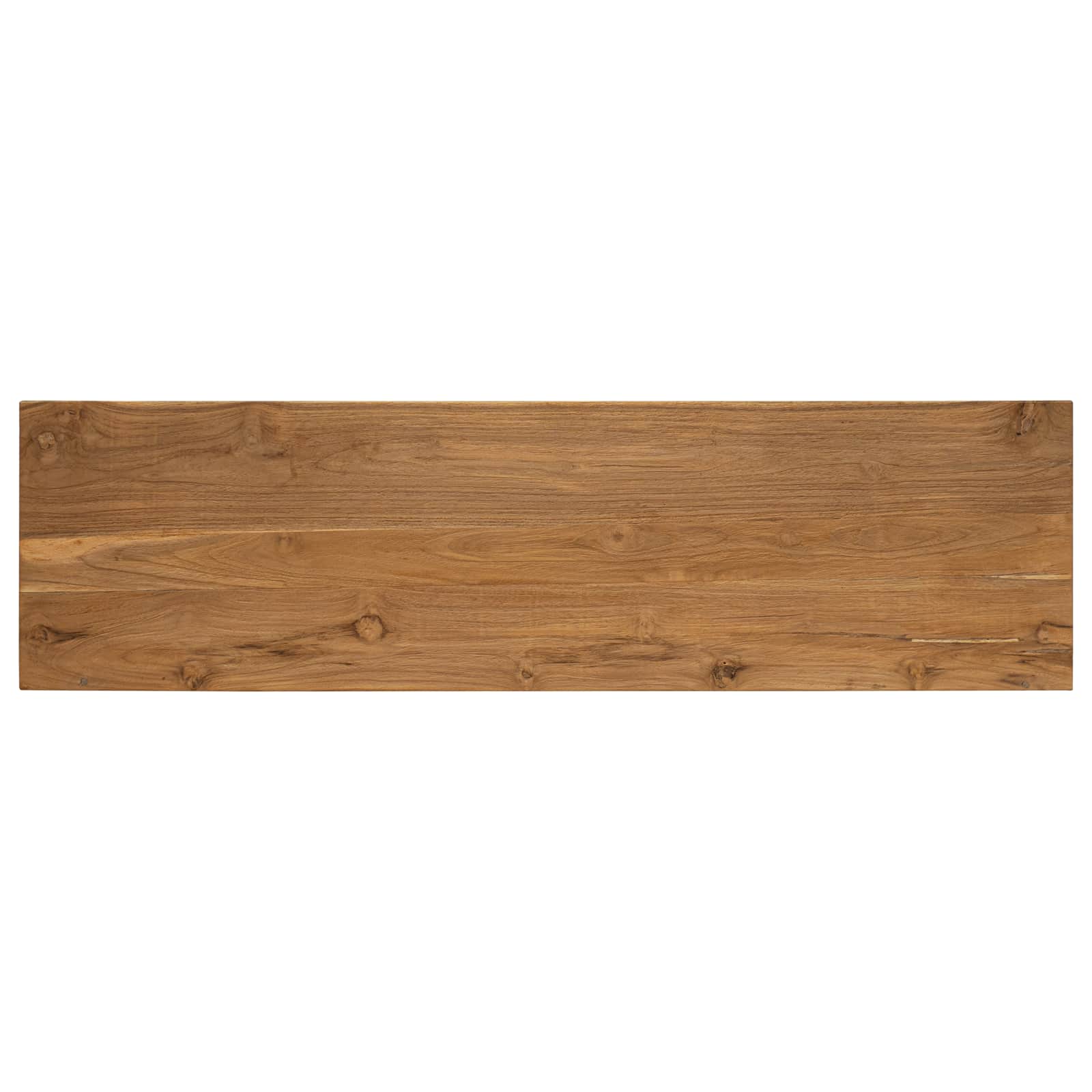 Tv-meubel 110 x 30 x 40 cm Naturel Massief Teakhout image 5
