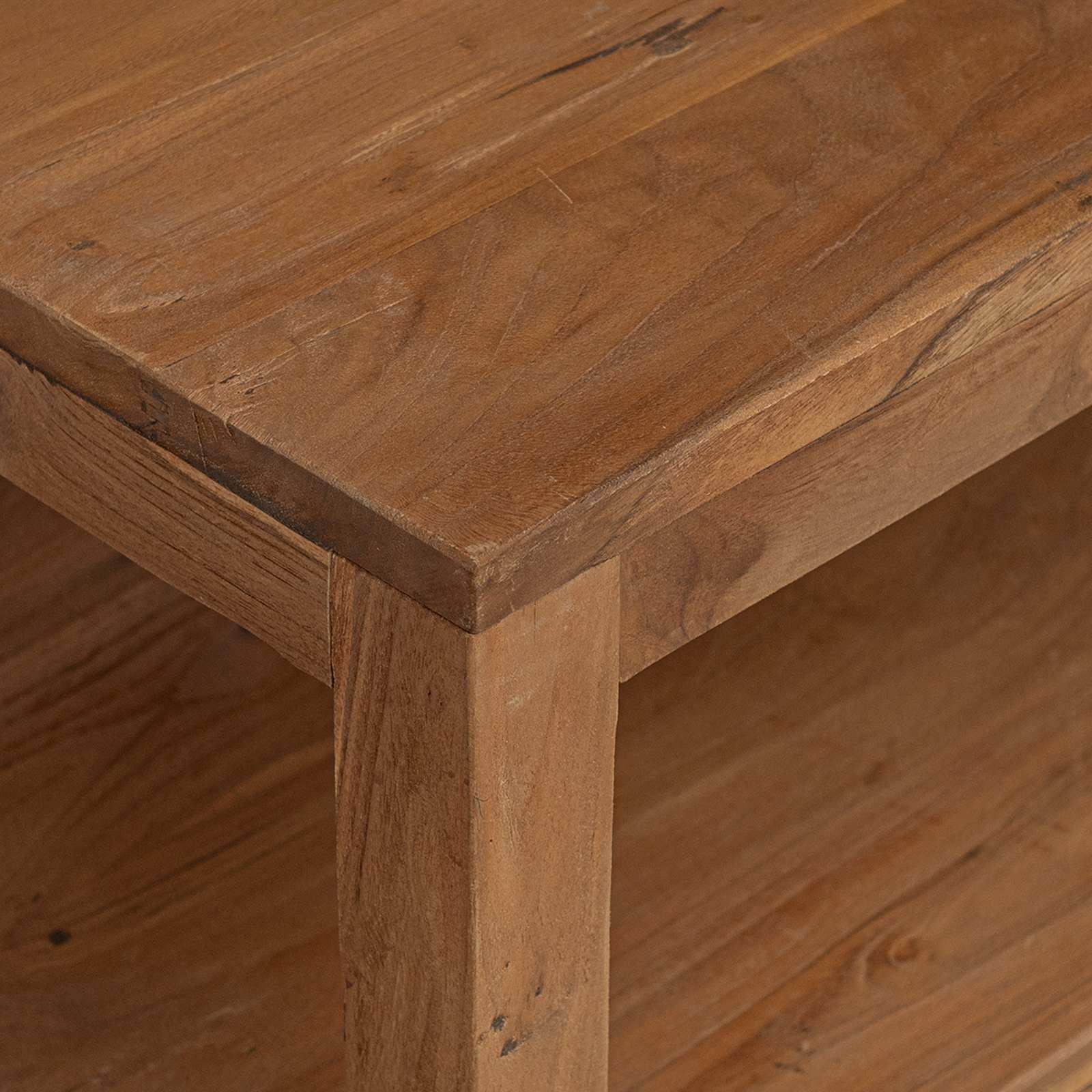 Salontafel Naturel 100 x 50 x 40 cm Massief Teakhout image 5