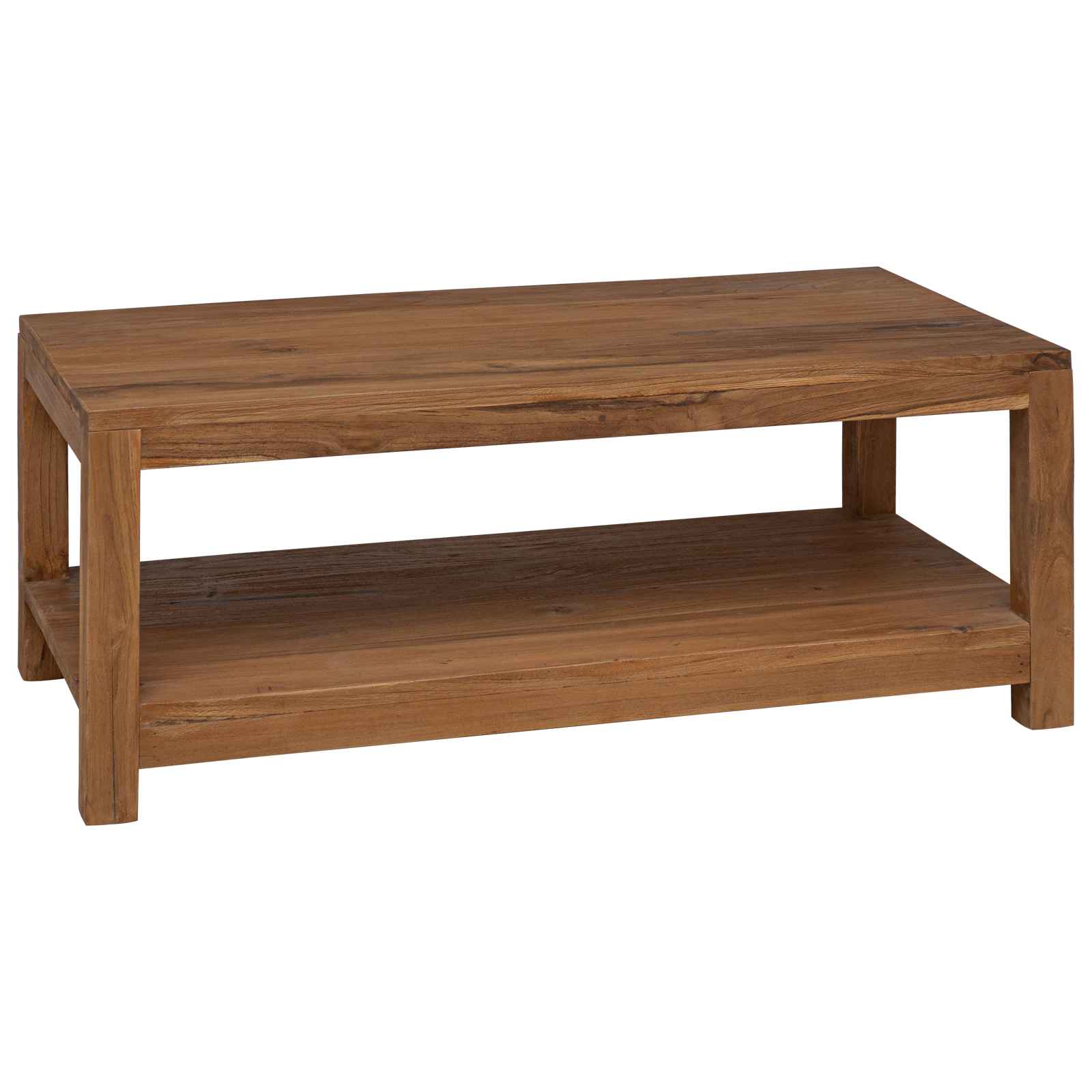 Salontafel Naturel 100 x 50 x 40 cm Massief Teakhout image 1