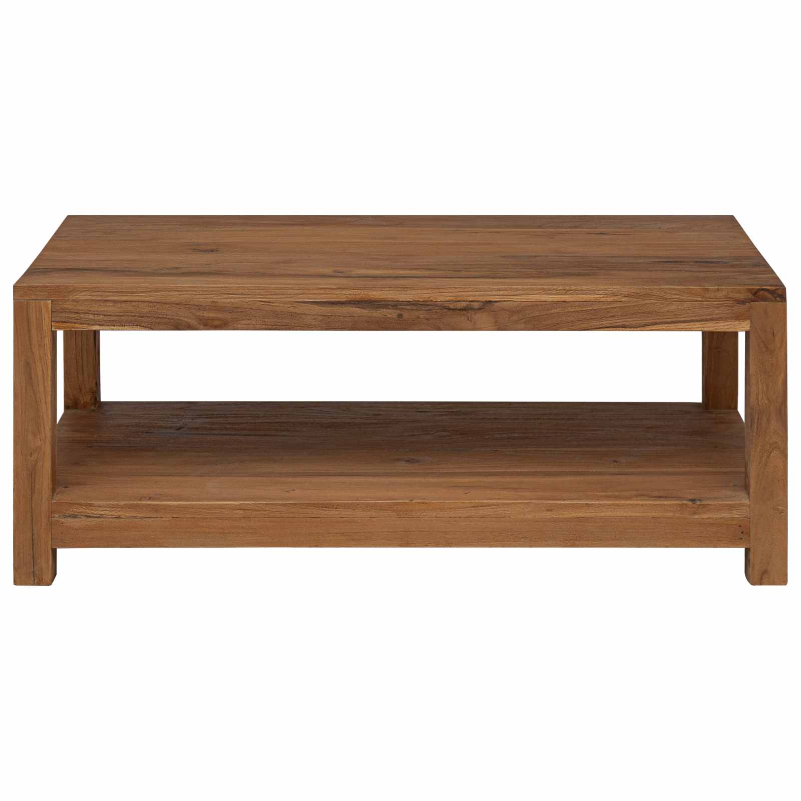 Salontafel Naturel 100 x 50 x 40 cm Massief Teakhout image 2