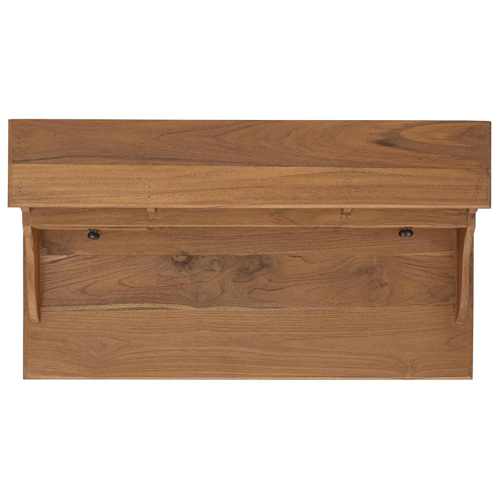 Schrijfbureau Naturel 89,5 x 49,5 x 100 cm Massief Teakhout image 5