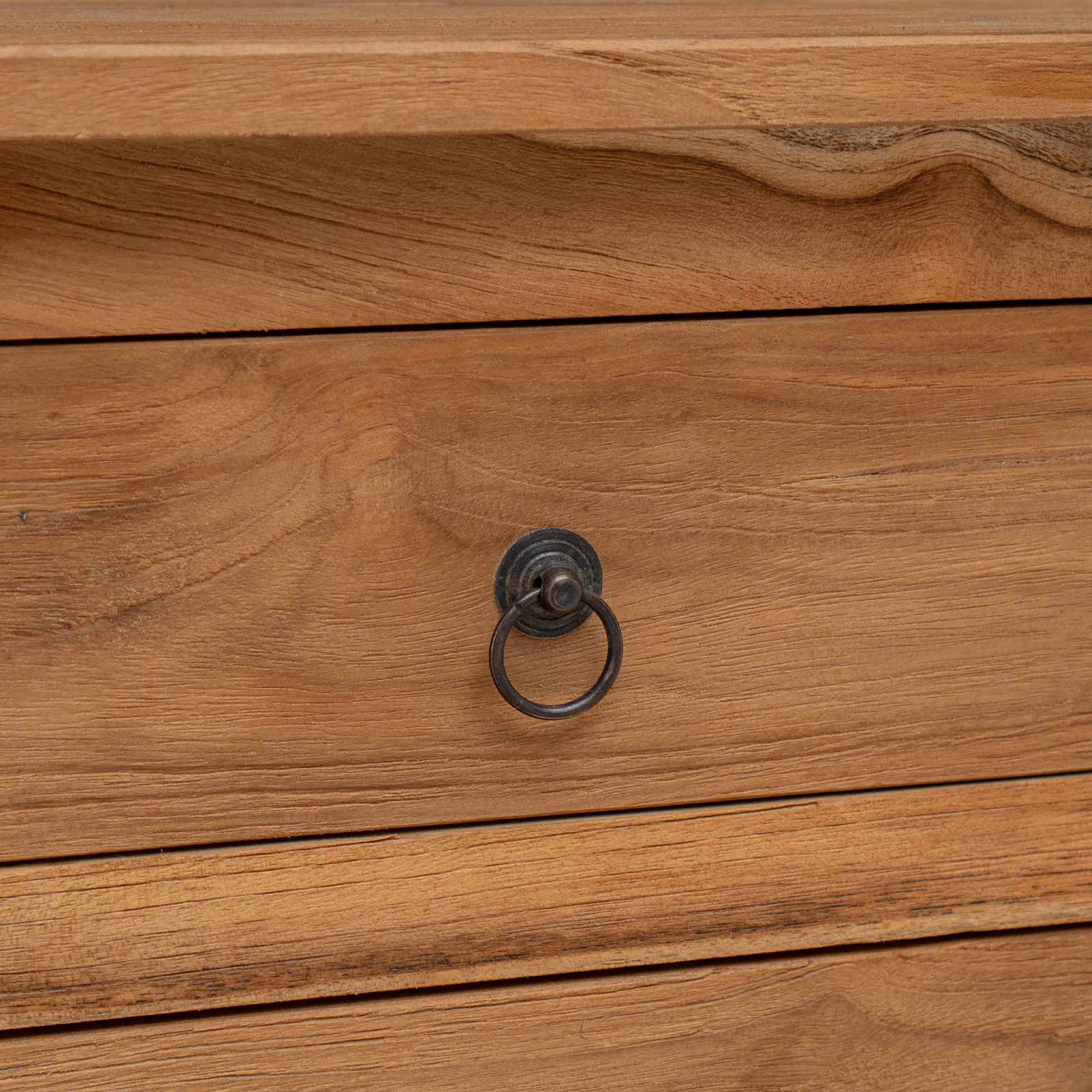 Dressoir Naturel 79 x 35 x 80 cm Massief Teakhout image 6