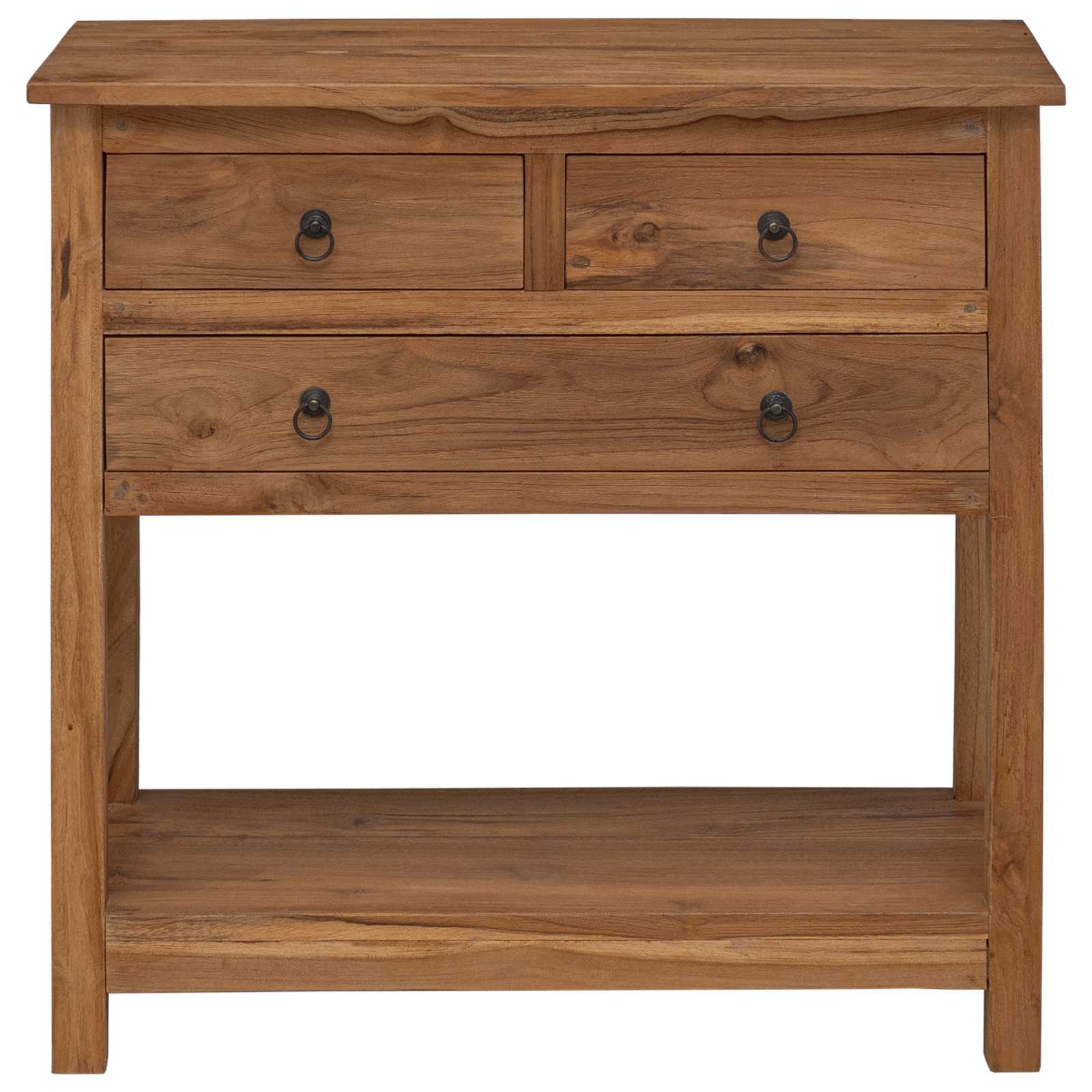 Dressoir Naturel 79 x 35 x 80 cm Massief Teakhout image 3