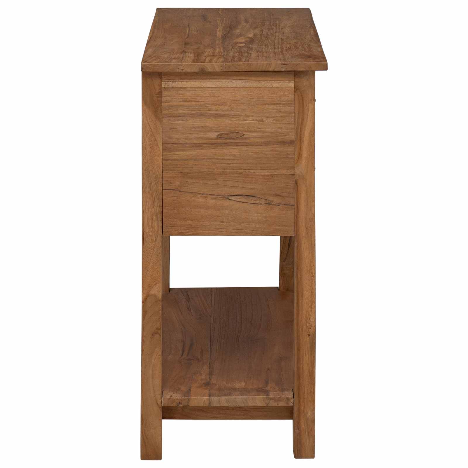 Dressoir Naturel 79 x 35 x 80 cm Massief Teakhout image 4